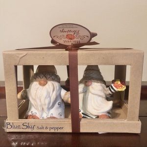 Blue Sky Salt & Pepper Shakers